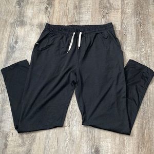 Men’s Black Vuori Ponto Performance Pant size XL